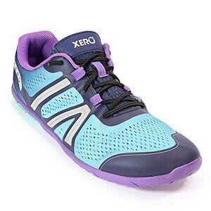 Xero Women's HFS Minimalist Road Running Shoe Lightweight Atoll Blue & Purple 10